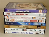 BUNDLE OF 8 DVDs