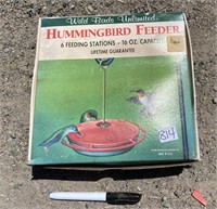HUMMINGBIRD FEEDER IN BOX