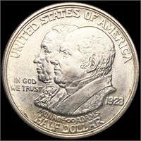 1923-S Monroe Half Dollar CHOICE BU