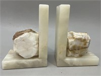 Brutlist Onyx Boulder Bookends