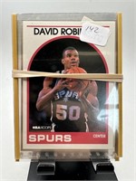 LOT OF 5 DAVID ROBINSON ROOKIE CARDS