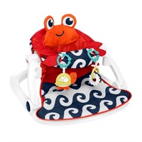 Sit-Me-Up Floor Seat with Tray, Crab