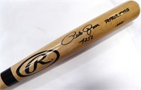 Coby Mayo Autographed Orange Victus Playerl Bat