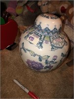 Oriental Decorator Vase Urn