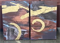 Renwil Set of Canvas Abstract Art