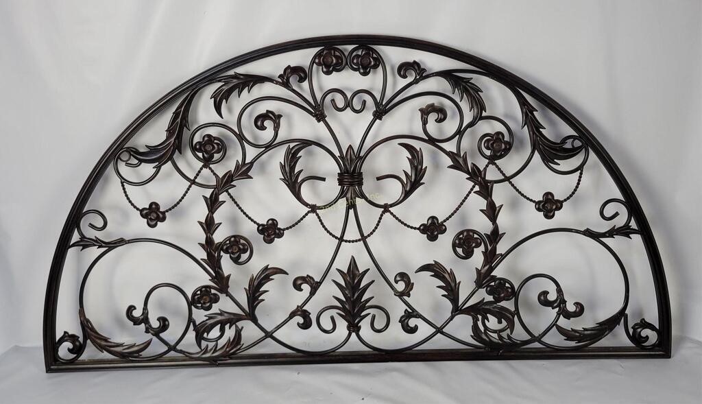 Ornate Large Metal Wall Decor Piece