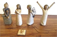 (5) Willow Tree Figurines & Collectibles
