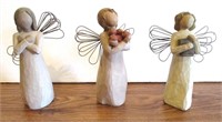 (3) Willow Tree Figurines