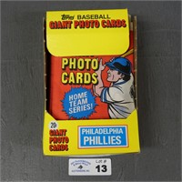 Unopened Packs Topps Giant Photo Cards - Phillies