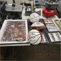 LARGE GROUP OF AUTOGRAPHED TEXAS A&M FOOTBALLS,