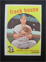 1959 TOPPS #313 FRANK HOUSE ATHLETICS