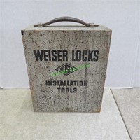 Weiser Insulation Tools - In Wooden Case - 10.5 x
