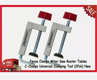 Fence Clamps Miter Saw Router Tables C-Clamps