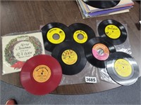 LOT OF KIDS RECORDS 45'S, PLUS