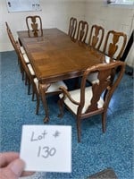 Large Thomasville Dining room table.