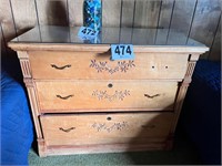 Vintage Oak Chest -Buyer To Move(Bonus room)