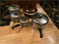 ASSORTED PANS W/ LIDS INCL. CLUB