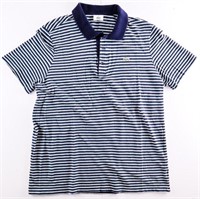 Lacoste Golf Shirt Blue Stripe (6)