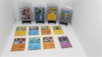 (12) TCG Pokemon Full Art Trainer, Pikachu Vintage