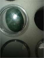 Cut & Faceted Brazilian Emerald, Oval cut, 40.3 ct