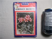 Almanach Hachette 1958