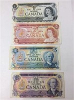 Can Banknotes Set Of $1,2,5,10