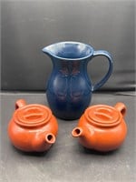 Small mini teapot & pitcher