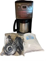 A Cuisinart Coffee Maker and Accessories