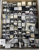 Minerals & Crystal Micro Specimen Lot, identified
