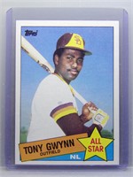 1985 Topps Tony Gwynn All-Star