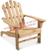 CastleCreek Adirondack Chair, Unfinished Natural