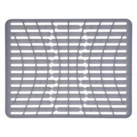 OXO 16.3 x 12.8 Silicone Sink Mat Gray