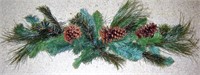 Six Window Seal Garlands w Pine Cones