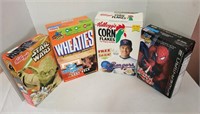 4pc Collectible Cereal Boxes