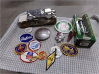 Pins and Badges, Packards and more