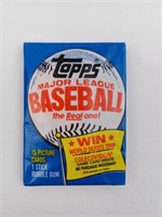 1983 Topps Baseball Cards Factory Sealed Pack