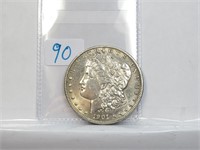 1901 O Morgan Silver Dollar 90% Silver