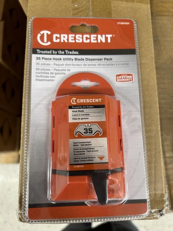 (200x) Crescent 35pc. Hook Utility Bade Dispenser