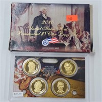 2010 US Mint Presidentual $1 Proof Set