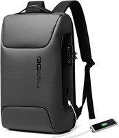 Anti Theft Business Backpack  15.6 INCH  Grey