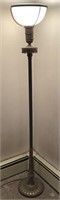 Antique brass floor lamp 63 inches tall