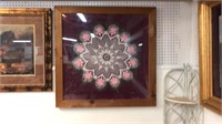 Large framed needlework