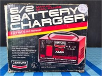 Century dual range battery charger