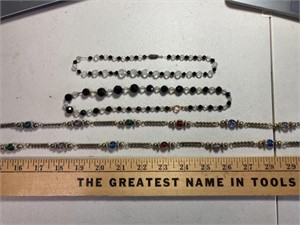 3 vintage necklaces