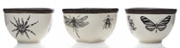 Laura Zindel "Flora and Fauna" Ceramic Bowls, 3