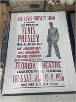 Elvis Presley Concert Poster Cardboard