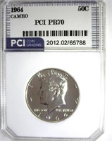 1964 Kennedy PR70 CAMEO LISTS $360 IN 69