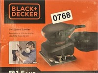 BLACK DECKER SHEET SANDER RETAIL $50