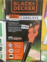 BLACK DECKER HARD SURFACE SWEEPER RETAIL $200