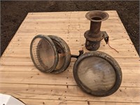 Antique Car Parts - Lights & Horn